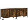 TV Stand 140 X 36 X 49.5 Cm Smoked Oak Engineered Wood