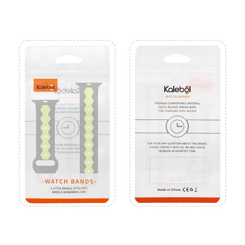 KALEBOL Football Pattern Silicone Strap for Apple Watch Series 10 Ultra 9 8 7 SE 6 5 4 3 2 1 46mm 49mm 45mm 44mm 42mm Watch Band
