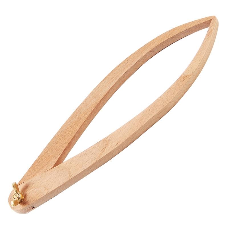 3Pcs Wood Ceramics Caliper Measuring Tool Set Ergonomic Handle Pottery Crafting Calipers for Clay Diameter Measurement