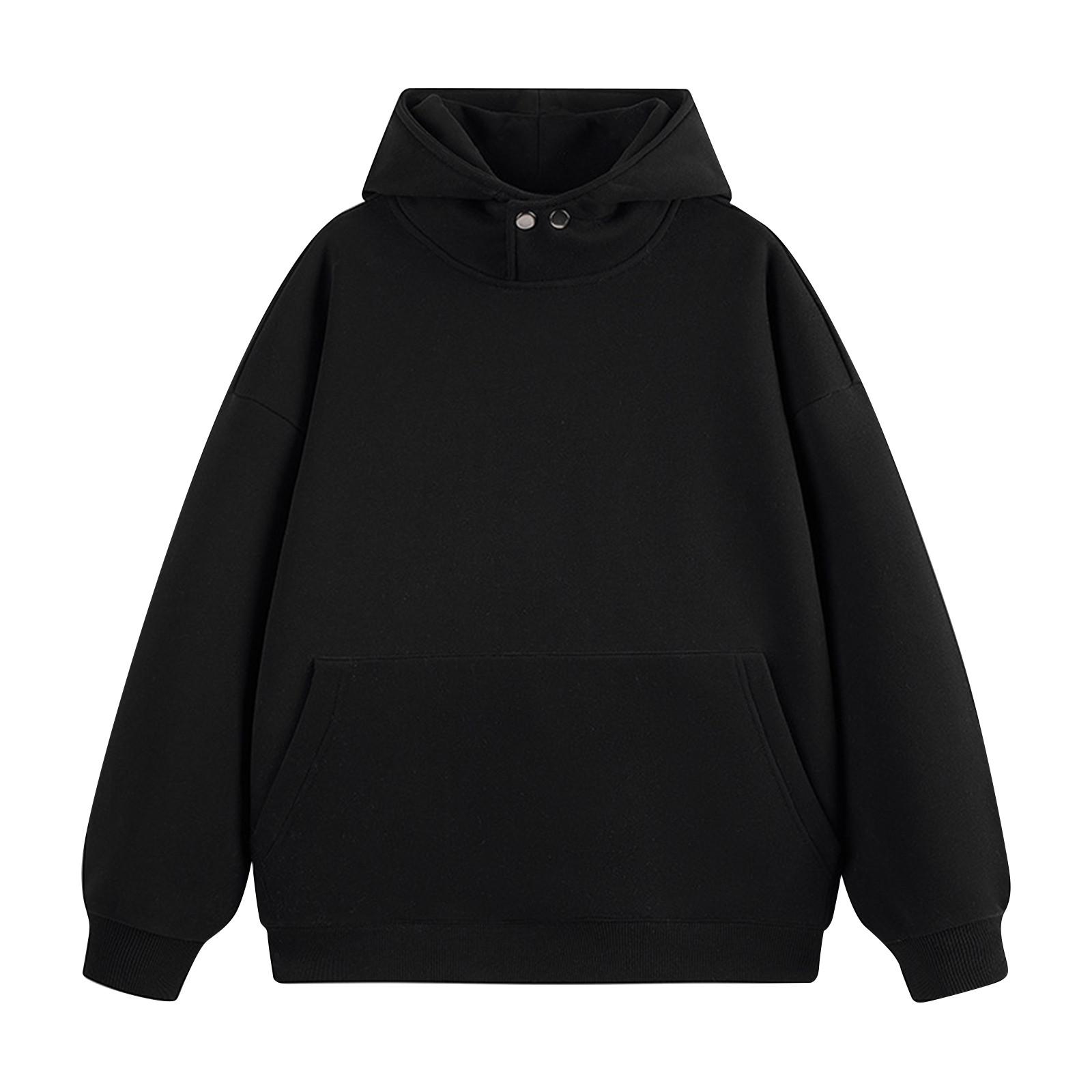 

Спортивный костюм с капюшоном, унисекс, одежда для бега, пуловер с длинными рукавами, толстовка с капюшоном XXL чёрный