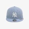 New Era Mlb New York Yankees Denim Basic Retro Crown Strapback Light Blue 151316