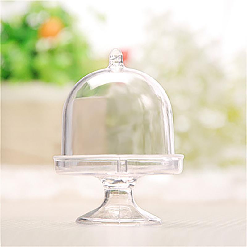 

WTEMPO European-style Party Banquet Gift Cups Mini Cake Stands Candy Boxes Cake Trays Wedding Candy Boxes Universal Small Packaging Boxes 12pcs