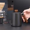 Holzgriff Schwanenhals Kaffeekanne 304 Edelstahl Handaufguss Kaffeekanne Barista