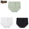 3 Pcs/lot Women's Underpants Soft Cotton Panties Girls High Waist Briefs Striped Panty Sexy Female Underwear Big Size M-XXL