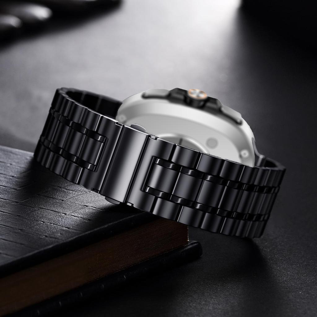 Metal Bracelet For Samsung Galaxy Watch 8 40mm 44mm Stainless Steel Strap Luxury Bussiness Band For Galaxy 8 Classic 46mm Accessories