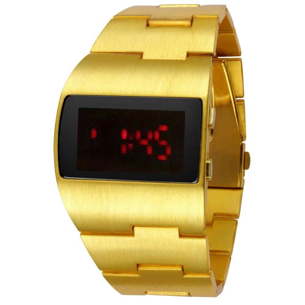 New Luxury Heavy Watch Men Led Digital Watches Full Black Electronic Wristwatches Men Sport Watches Reloj Hombre Montre Homme