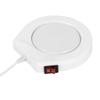 , Electric Cup Warmer Hter Pad Coffee T Milk Mug for T Milk Soup with Low Power Consumption, Light Weight Portable Mug Warmer Mat fo