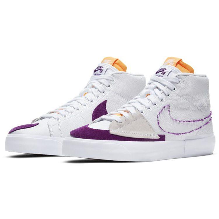 Nike Zoom Blazer Mid Edge Sb 'White Viotech' DA2189-100