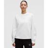 Scuba Oversized Hip Length Pullover White