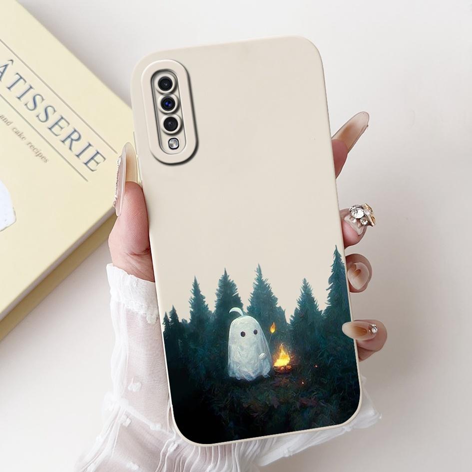 For Samsung Galaxy A50 A50S Case SM-A505F SM-A507F Full Cover Bumper Cute Panda Soft Silicone Phone Case For Samsung A30S Bumper