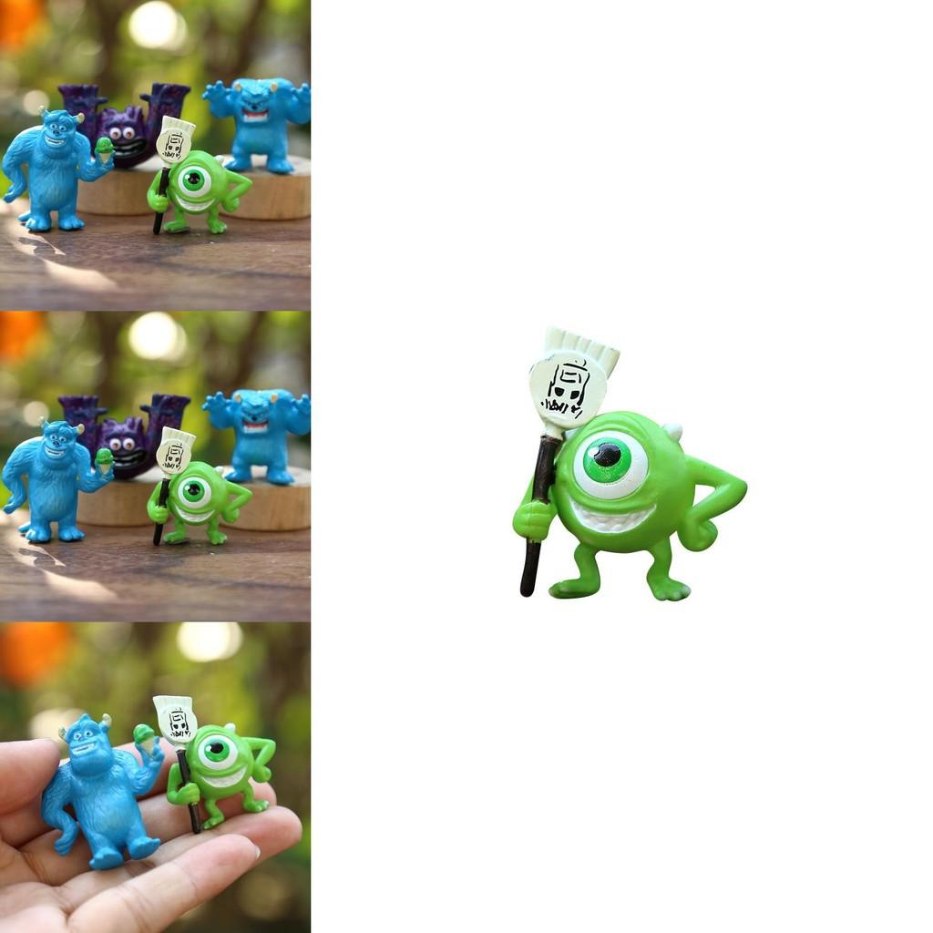 Monsters University Pvc Action Figure Toy With Diy Micro Landscape For Desk Decor Special Characters Included