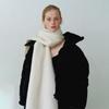 Winter Korean Style Scarves Pashmina  Wraps Female Cashmere Shawl Cashmere Scarves Solid Scarf