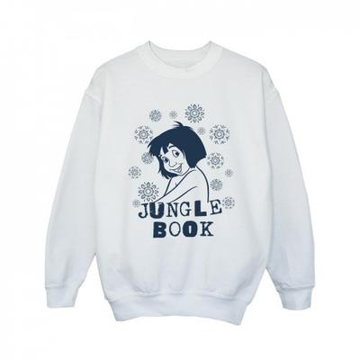 Jungle Book Girls Mowgli Flowers Sweatshirt