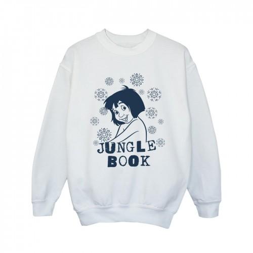 Jungle Book Girls Mowgli Flowers Sweatshirt