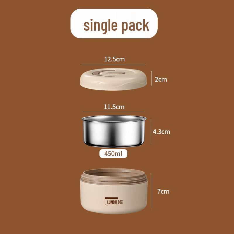 

Ланч-бокс из нержавеющей стали 316 с несколькими слоями большой вместимости, портативный, для микроволновой печи, с термоизоляцией 304 Stainless Steel