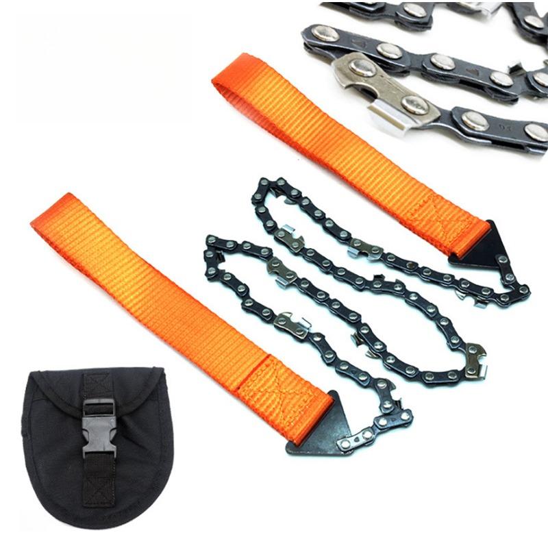 

24” Portable Chain Saw Outdoor Garden Saw Hand Pulled Quick Chain Saw