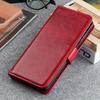 For Samsung Galaxy XCover7 Pro Case Crazy Horse Texture PU Leather Phone Stand Cover