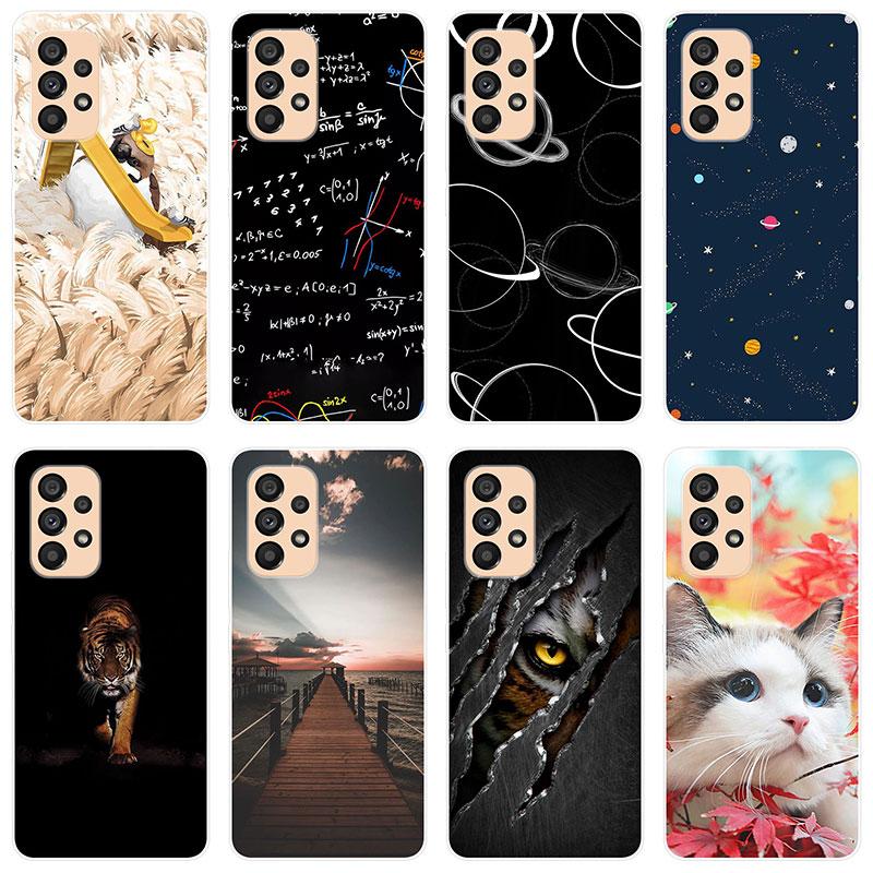 

Для Samsung Galaxy A33 5G A 33 GalaxyA33 SM-A336B чехол Мягкая силиконовая задняя крышка чехол для телефона с рисунком животного