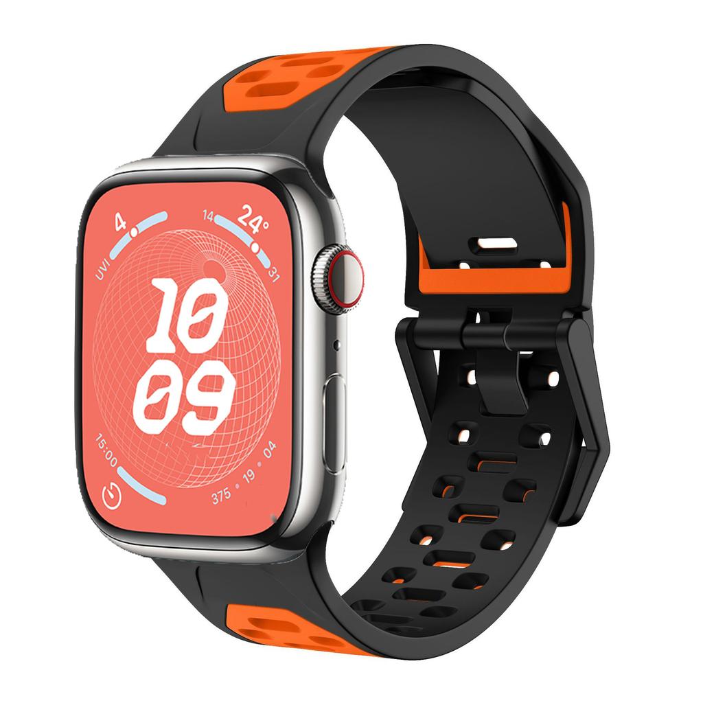 Silicone Strap for Apple Watch 11 10 46mm/Ultra 3 2 1 49mm Sport Wristband Correa iWatch 9 8 7 6 5 SE 45mm 44mm Band Accessories