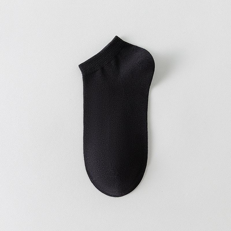 5 Paar Frühling und Sommer Kurze Socken Damen Atmungsaktiv Deodorant Lässig Niedrigschaft Bootssocken Antibakteriell Deodorant Damen Socken