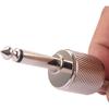 NUOLUX Guitar Pedal Effect Plug Coupling Connector, 3.43 Inch, Silver, Compact Design, Compatible...