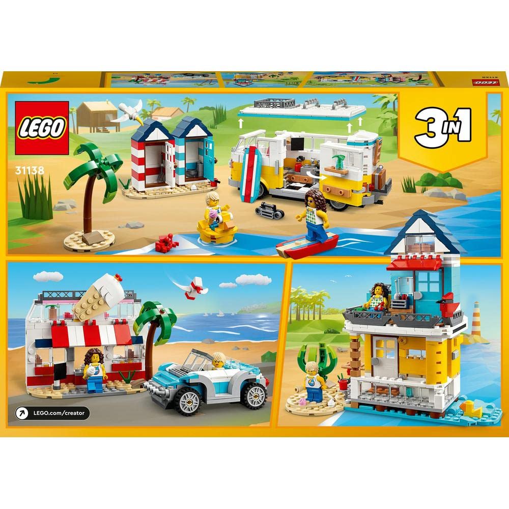 LEGO 31138 Beach Camper Van - New.
