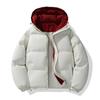 Men Thick Hooded Parkas Men Casual Loose Warm Coat Men Cotton-Padded Jacket Women Parka Male Streetwear Winter Outerwear