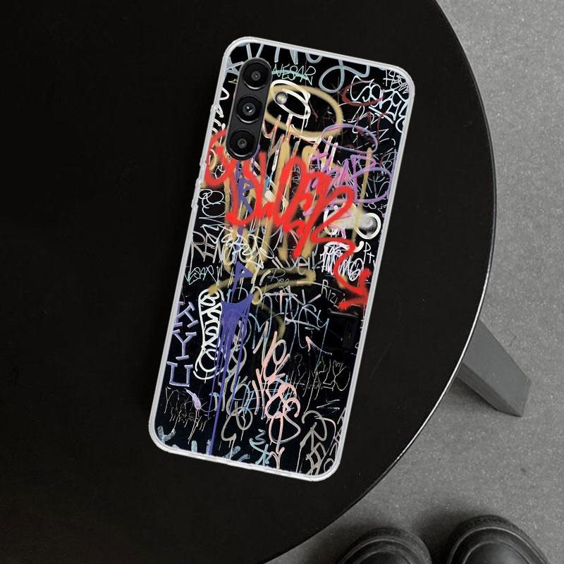 Graffiti Fashion Cool Phone Case Cover for Samsung Galaxy A17 A16 A26 A36 A56 A57 A37 A15 A25 A35 A55 A14 A24 A34 A54 A13 A23 A3