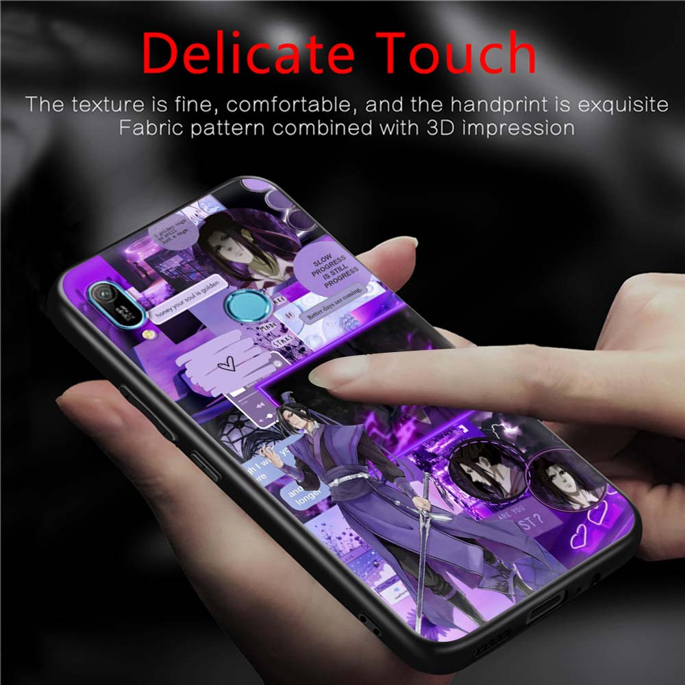 Mo Dao Zu Shi Wei Wuxian Anime Book Case For Huawei P30 Pro P40 Lite E P Smart Z Y7 Y6 2019 Silicone Back Phone Cover Mobile Bag