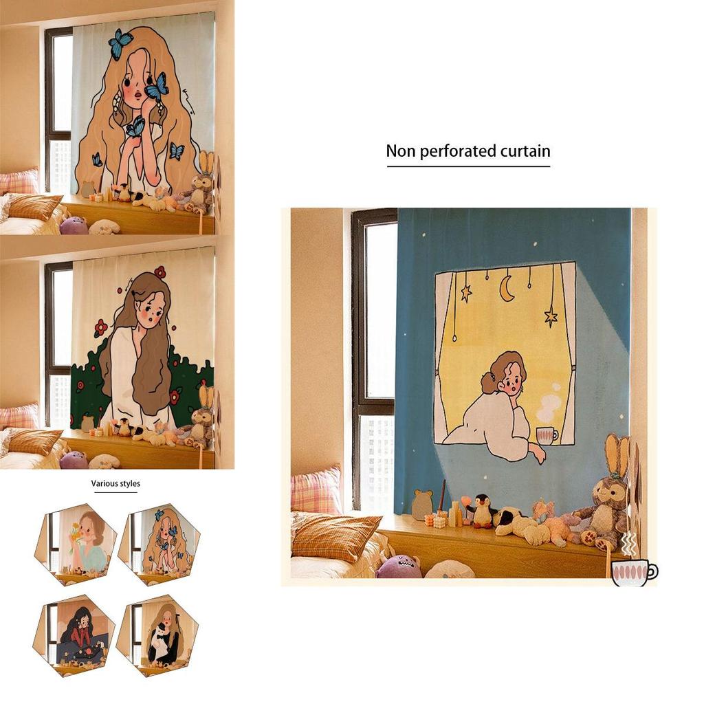 Luxurious Self Adhesive Velcro Curtain For Bedroom Windows With Superior Blackout Features