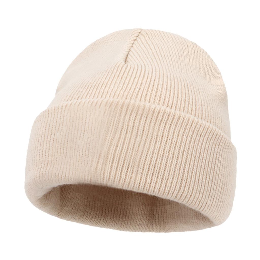 Child Adult Autumn Winter Knitted Hat With Breathable Warmth For Family Outdoor Use