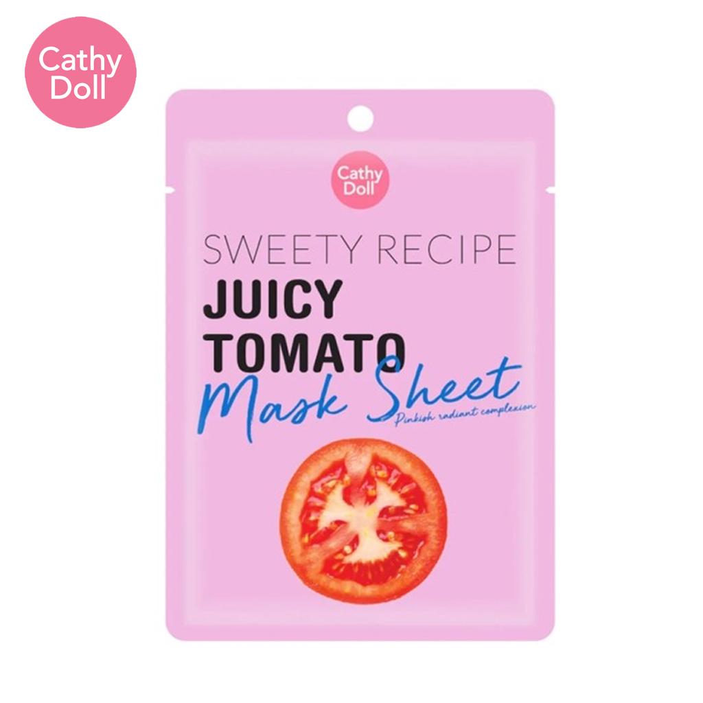 

Karmart CATHY DOLL SWEETY RECIPE МАСКА Алоэ Вера/Помидор/Морковь/Фиолетовая Капуста/Огурец 25 г - Тайский Tomato