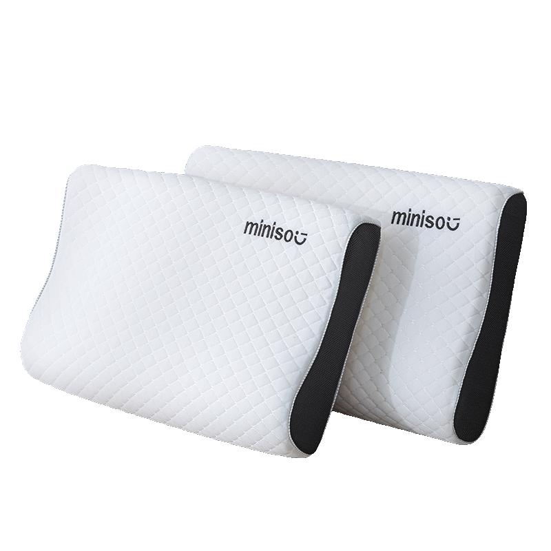 MINISO Deep Sleep Memory Foam Neck Support Pillow Medium (40x60cm)