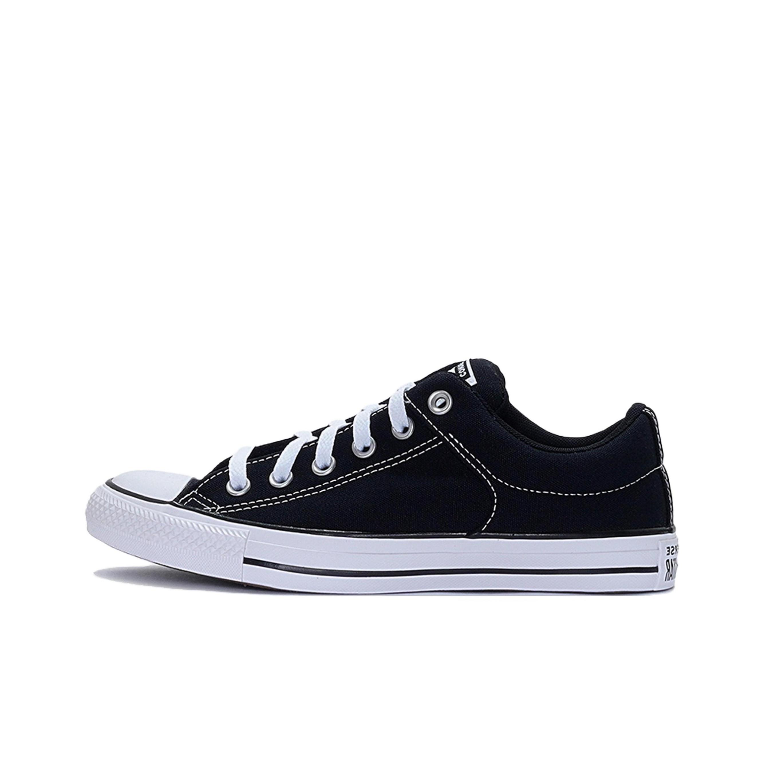 

New Converse Chuck Taylor All Star Wear resistant And Lightweight Low Top Canvas Shoes Unisex Black White A01718C 36