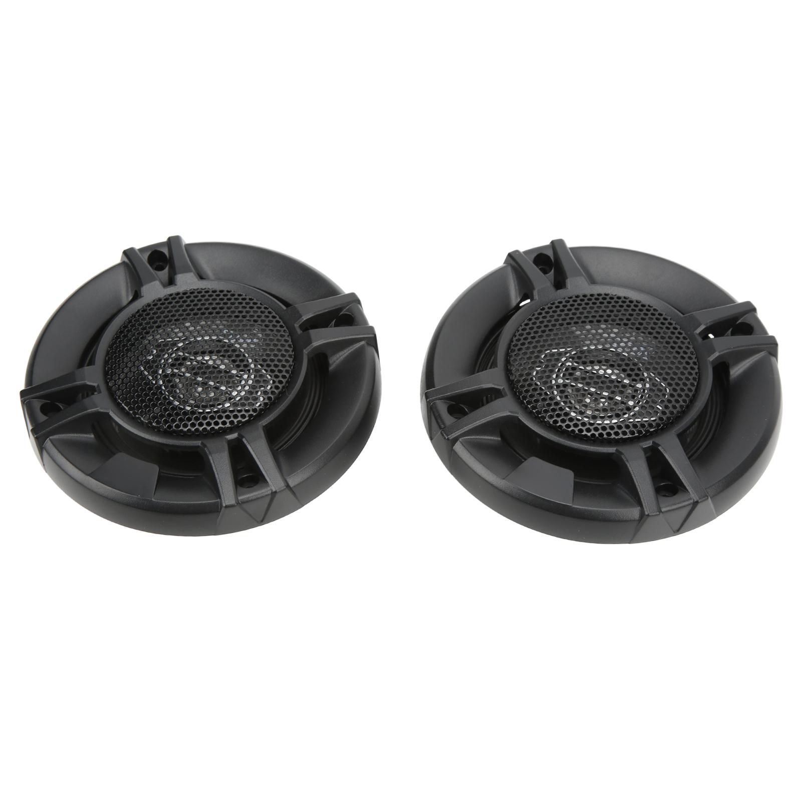 Pair of 4in Car Coaxial Speaker 2 Way 4 Ohm  100‑22000HZ 60W 12V Universal for Audio System