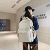 School bag female simple high school college student backpack large capacity women's bag water-proof travel backpack