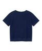 LEE Women'S Waffle Short Sleeve Sweatshirt Navy