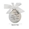 Christmas Hanging Decoration Ball Pendants Angels In Heaven Decor Memorial Ornament Christmas Tree Hanging Ornament