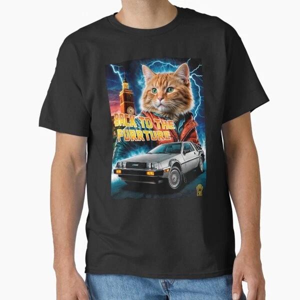 Back To The Furrture Movie Poster Classic TShir Made In UsaAus TShirt S2xl S
