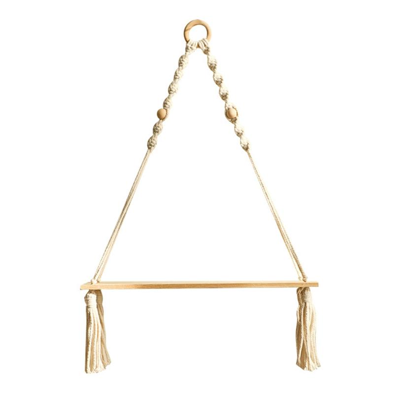 

Good-Shelf Boho Decor Shelves On Wall Wood Decoration For Bedroom Living Room