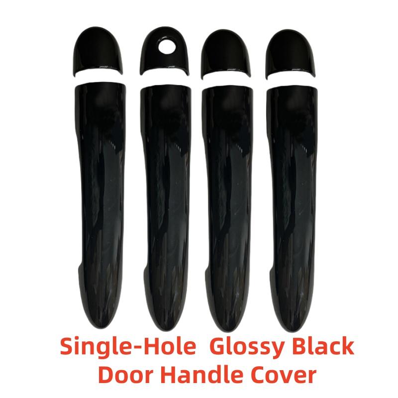 Carbon Car Accessory Door Handle Cover Trim Paste Style 2005 2006 2007 2008 2009 2010 2011 2012 Chrome For Renault Clio MK3