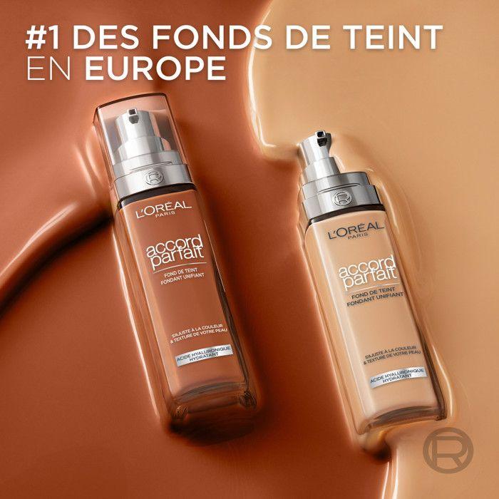 Fond de teint - L'OREAL PARIS - Accord Parfait - 6.5 N Désert - 30 ml - Beige