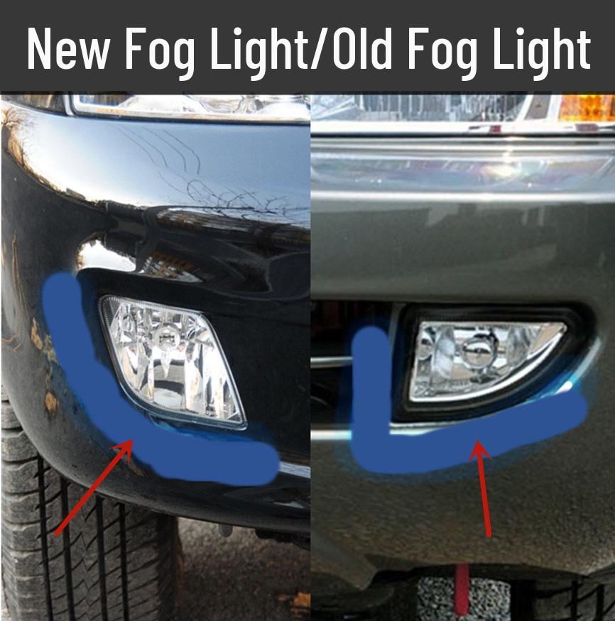 Front Fog Light for JAC Eagle - Compatible with Both Old and New Models