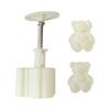 50g Cute Beer Shaped Pastry Moulds Mooncake Molds Mooncake Mould Hand Pressure Plastic Material Baking Accessories Tools