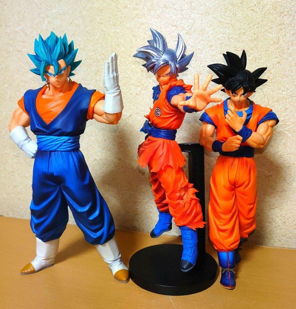 

[USED] Ichiban Kuji Dragon Ball C Prize Vegito Son Goku Ultra Instinct Battle Figure