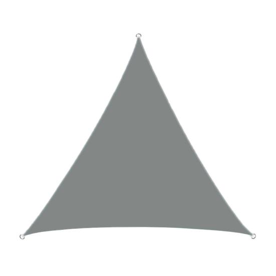 

Тень Парус Анти-УФ Хороший солнцезащитный козырек Водонепроницаемый ветрозащитный Устойчивый к атмосферным воздействиям козырек Треугольный сверхпрочный козырек серый