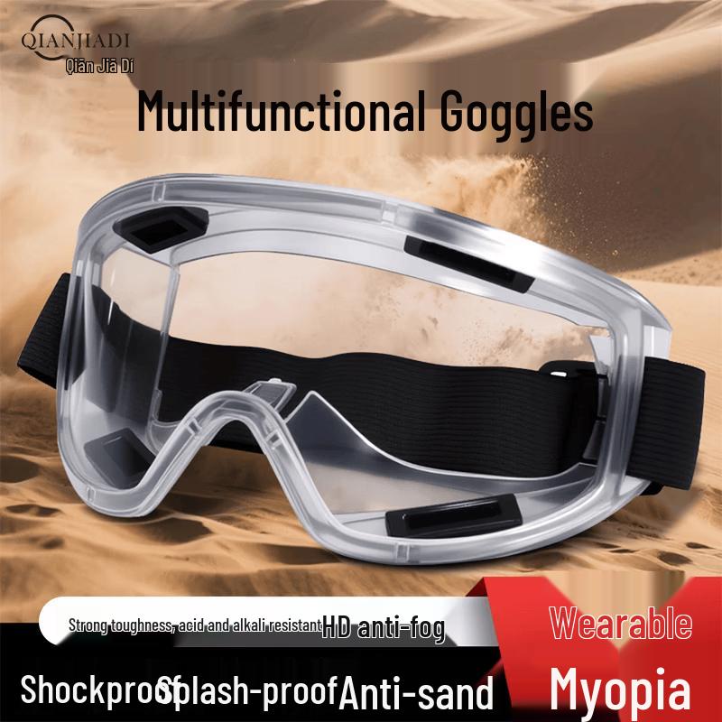 Qianjiadi Full-Sealed Multifunctional Safety Goggles 1-Pack