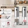 Gravity-Sensing Electric Pepper & Salt Grinder for Household Use