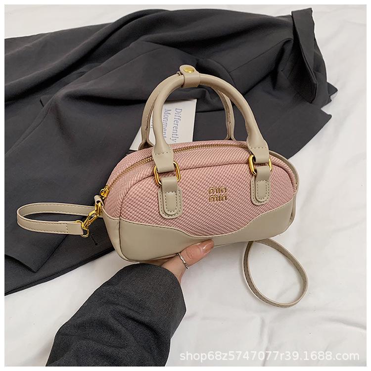 This year's popular super hot portable bowling bag women's 2025 spring new high-end one-shoulder crossbody bag