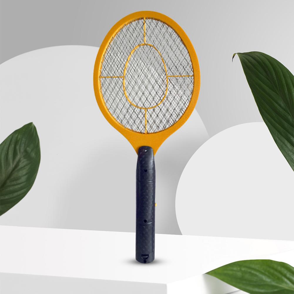 Handheld Bug Zapper Anti Mosquito Swatter Racket Multifunctional Electric Fly Swatter Battery Powered Insects Killer Racket